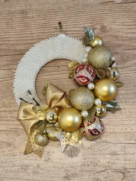 Guirlanda de Natal Luxo 26 cm