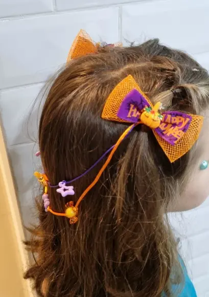 Halloween- Dia das Bruxas - Acessórios de Cabelo