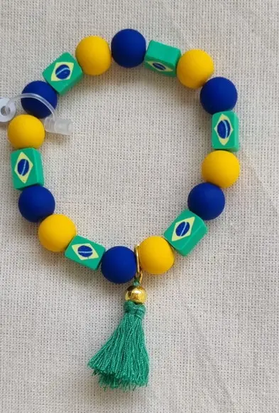 Kit - Copa 2022 - Kit 1 Tiara e 1 Pulseira - Copa do Mundo