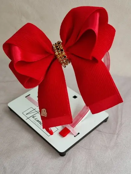 Laços para Natal - Princesas -veludo