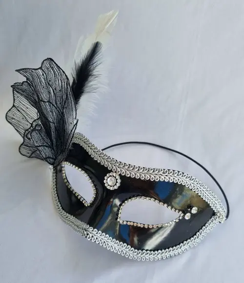 Máscara Venesiana - Carnaval - Arranjo e Plumas