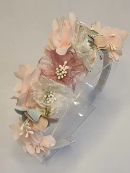 Tiára de Flores - Carnaval - Infantíl