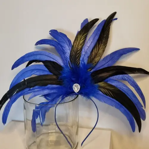 Tiara Penas de Faisão - Carnaval - Fantasias