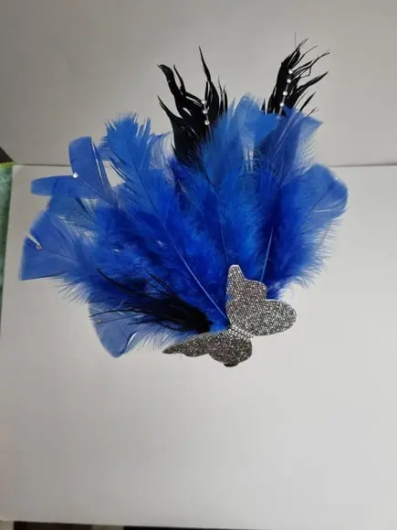 Tiaras/ Bico de Pato para o Carnaval - Arranjo e Plumas