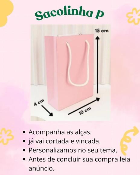 Sacolinha Fundo do Mar Menino Tamanho P