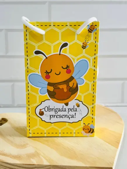 Sacolinha Abelhinha Tamanho P