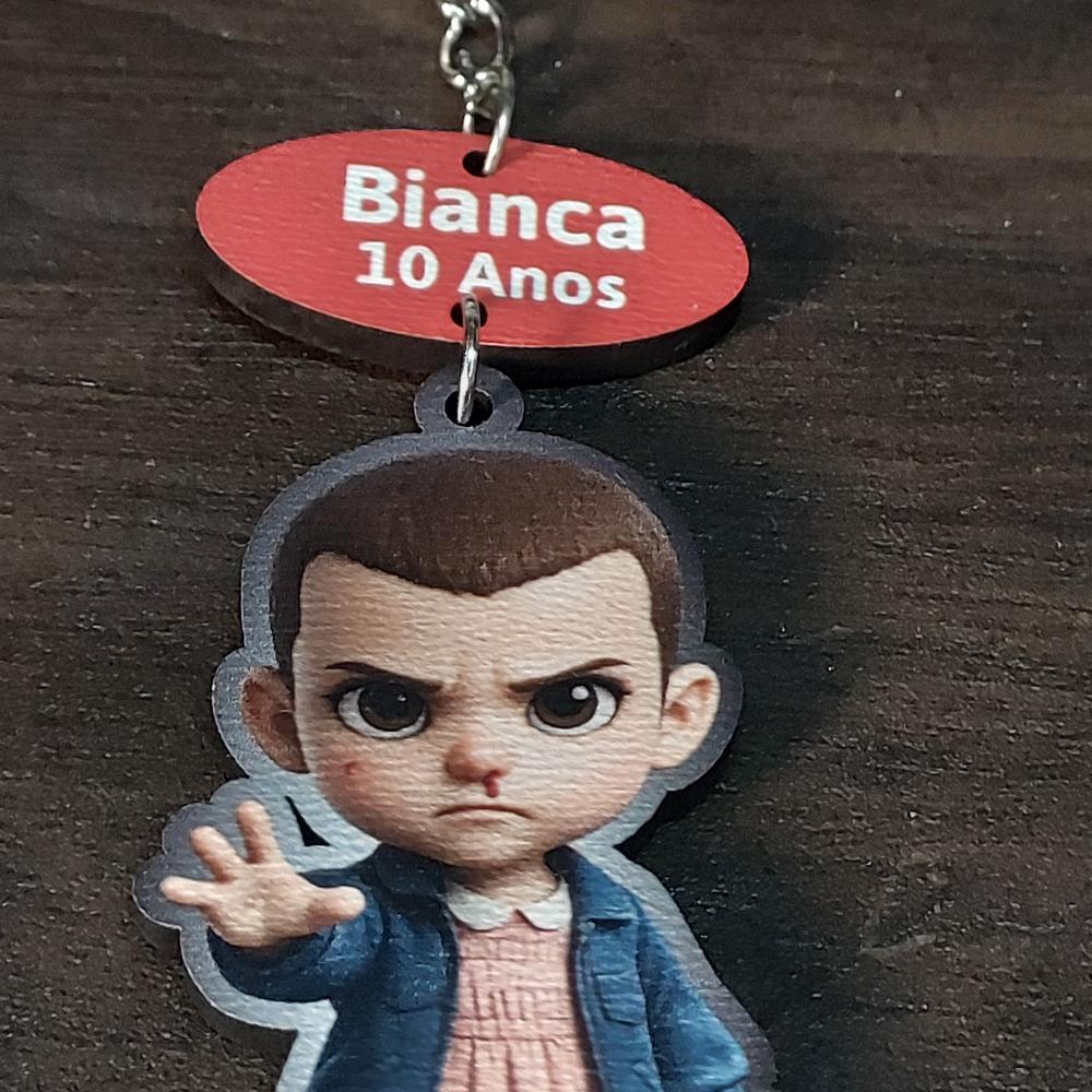 15 Chaveiros Personalizados Estilo Stranger Things