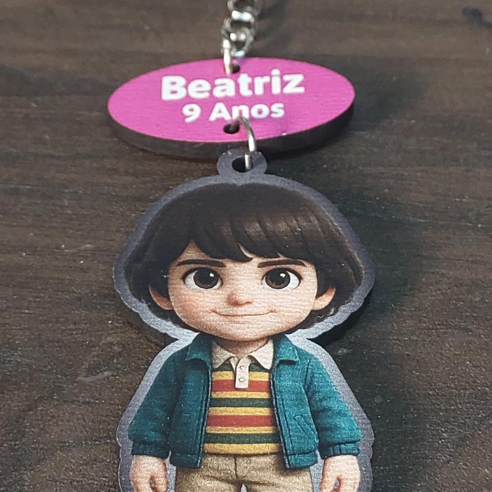 15 Chaveiros Personalizados Estilo Stranger Things