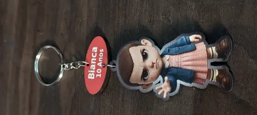 15 Chaveiros Personalizados Estilo Stranger Things
