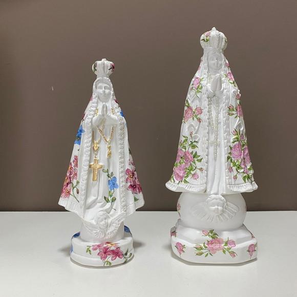 Kit com 2 Imagens de Nossa Senhora Aparecida
