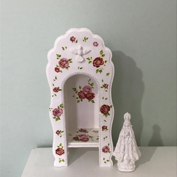 Oratório com Nossa Senhora Aparecida