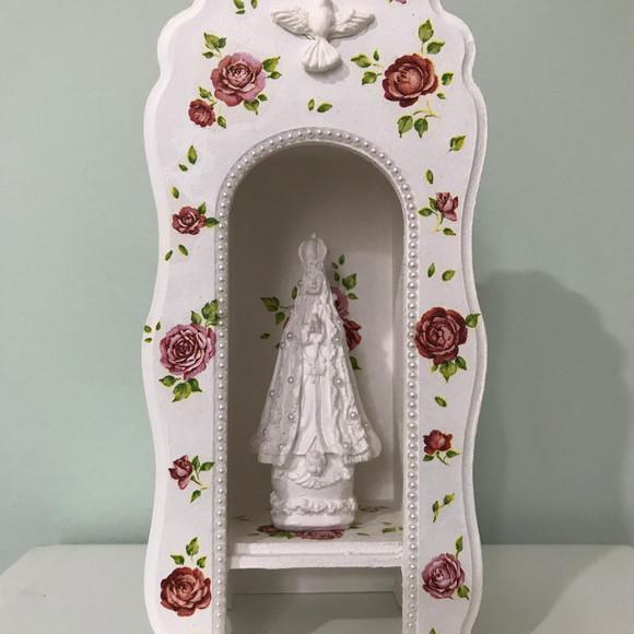 Oratório com Nossa Senhora Aparecida