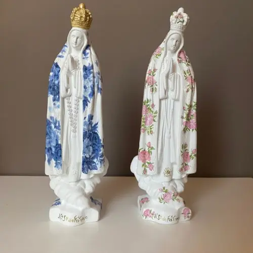 Kit com 4 Imagens de Nossa Senhora de Fátima