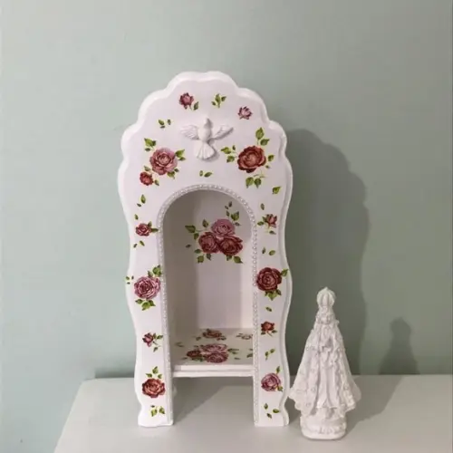 Oratório com Nossa Senhora Aparecida