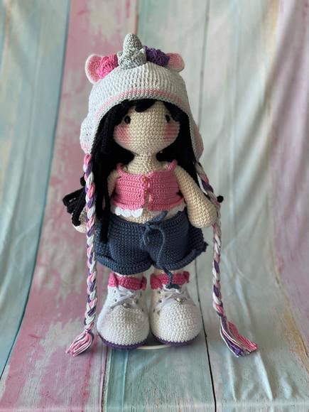 Boneca Amigurumi