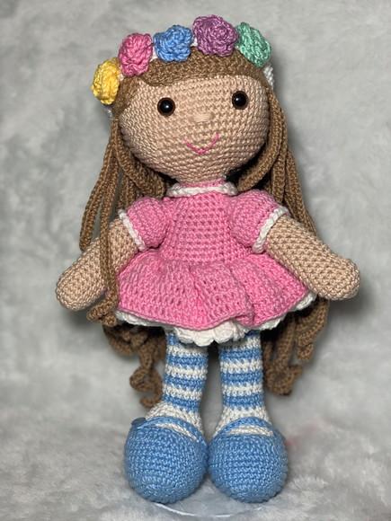 Boneca Maria Amigurumi