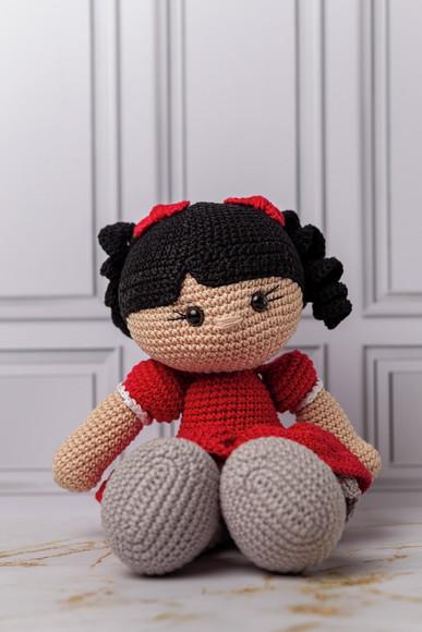 Boneca Maria Amigurumi