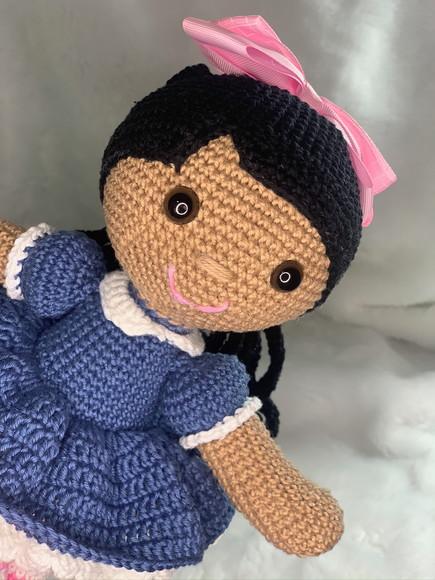 Boneca Maria Amigurumi