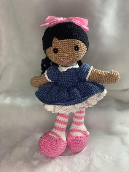 Boneca Maria Amigurumi