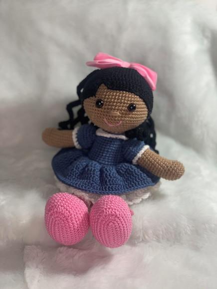 Boneca Maria Amigurumi