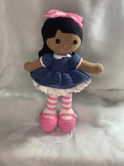 Boneca Maria Amigurumi