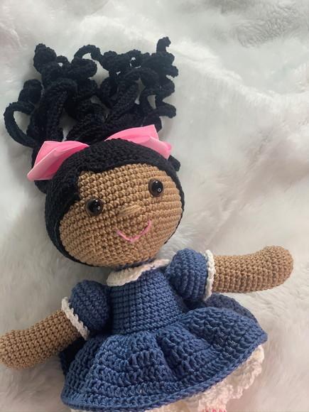 Boneca Maria Amigurumi