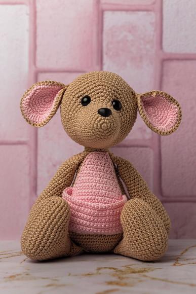 Canguru Amigurumi