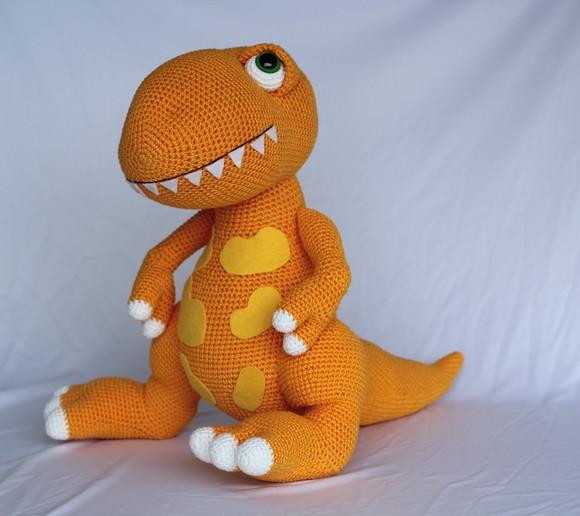 Dinossauro Amigurumi