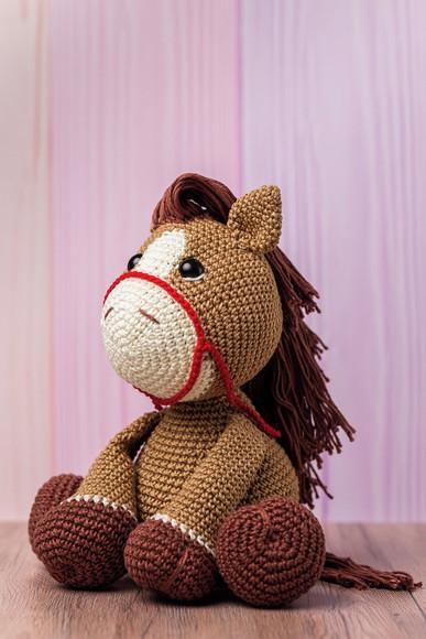 Cavalhinho em Amigurumi