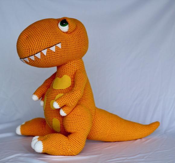 Dinossauro Amigurumi