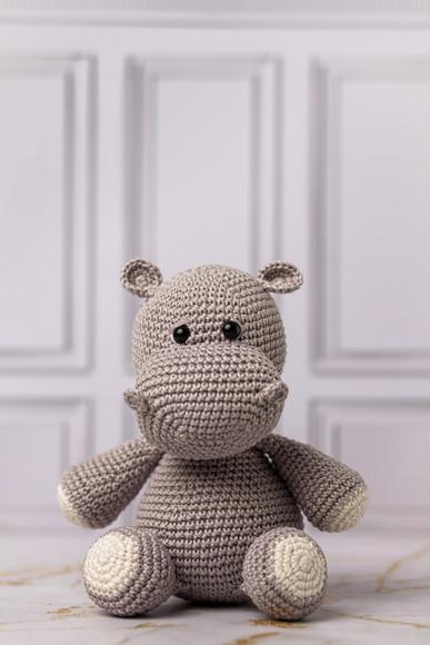 Hipopótamo Amigurumi