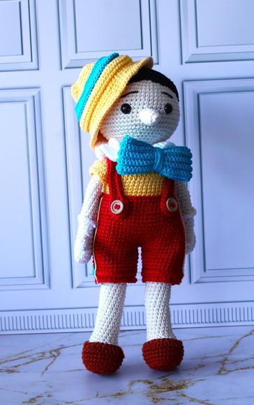 Pinóquio Amigurumi
