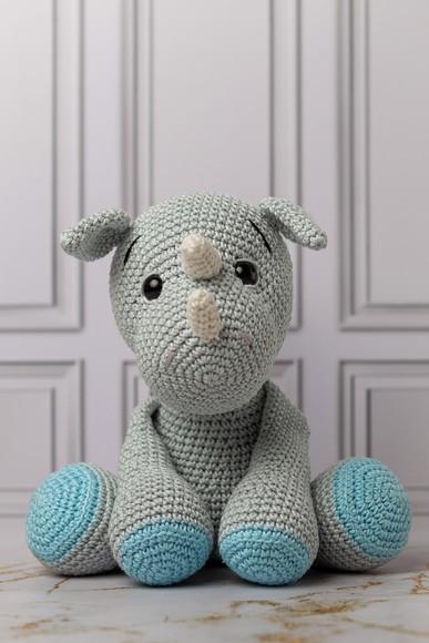 Rinoceronte Amigurumi