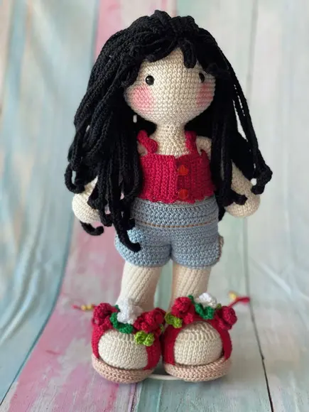 Boneca Amigurumi