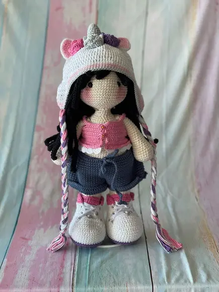 Boneca Amigurumi