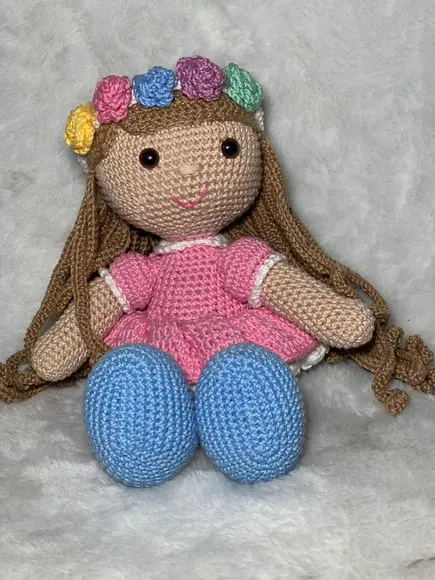 Boneca Maria Amigurumi