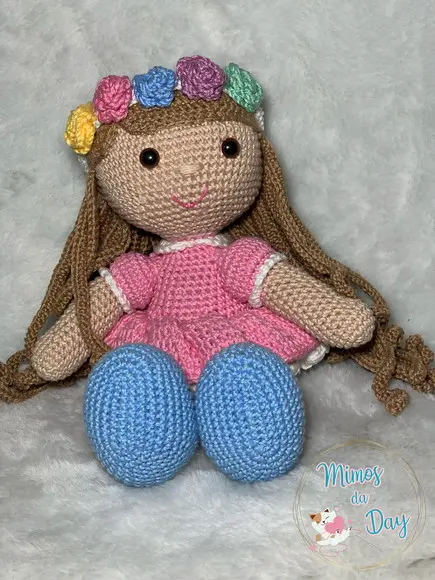 Boneca Maria Amigurumi