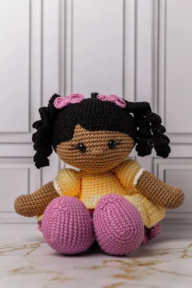 Boneca Maria Amigurumi