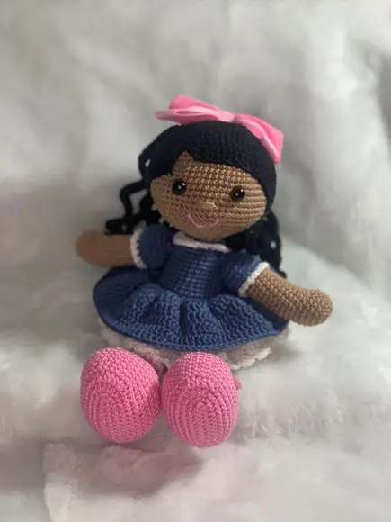 Boneca Maria Amigurumi