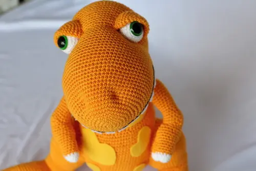 Dinossauro Amigurumi
