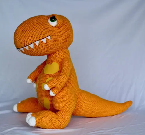 Dinossauro Amigurumi