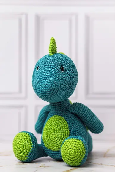 Dinossauro Amigurumi