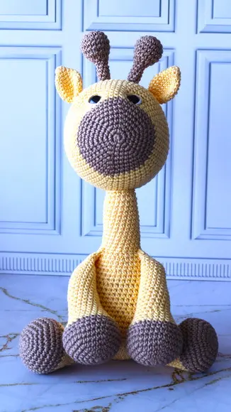 Girafa Amigurumi