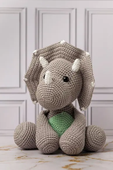 Dinossauro Amigurumi