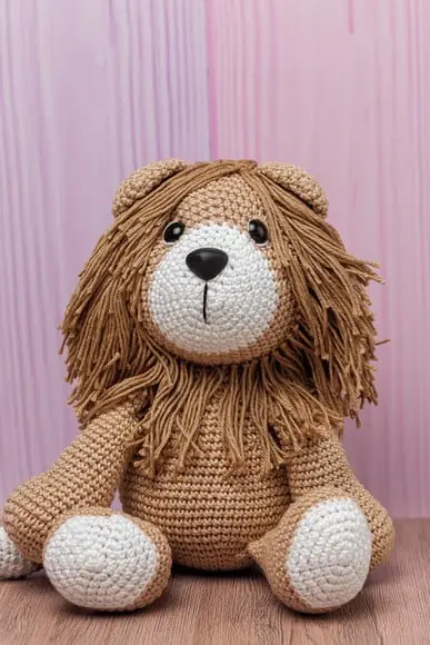 Leão Amigurumi