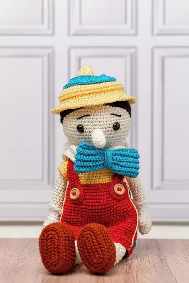 Pinóquio Amigurumi
