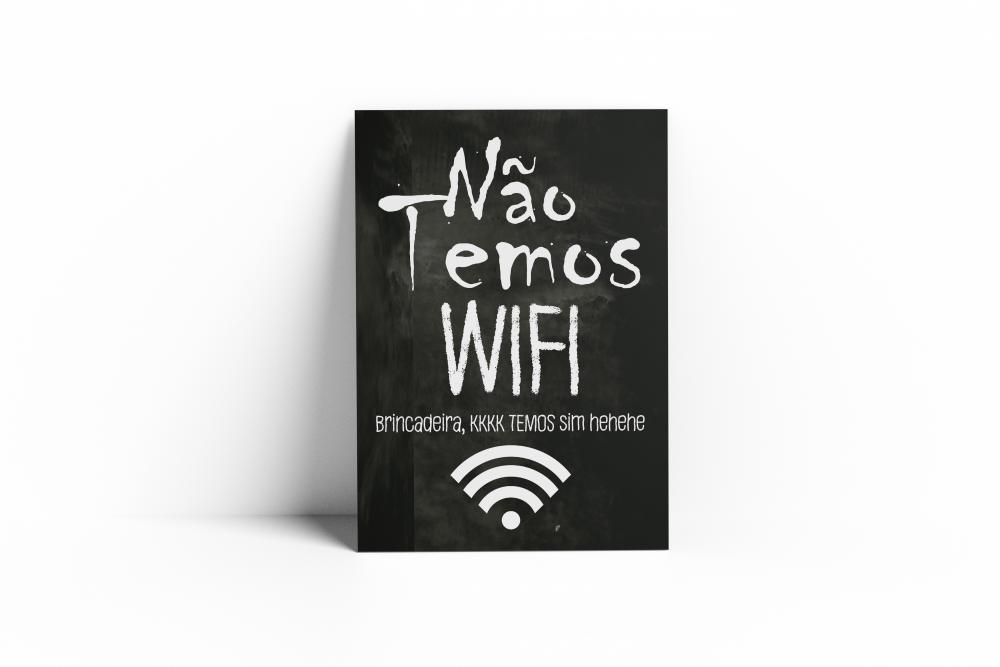 Placa WIFI 18x25x0,1cm