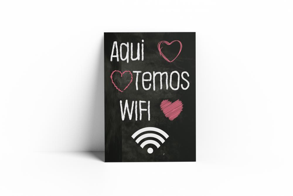Placa WIFI 18x25x0,1cm