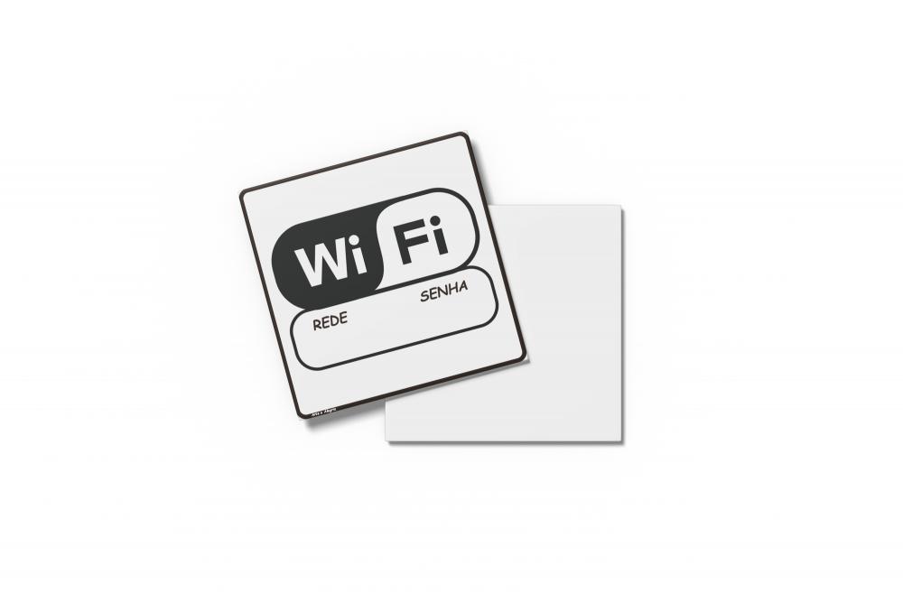 Placa WIFI 20x20x0,1cm