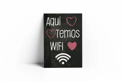 Placa WIFI 18x25x0,1cm